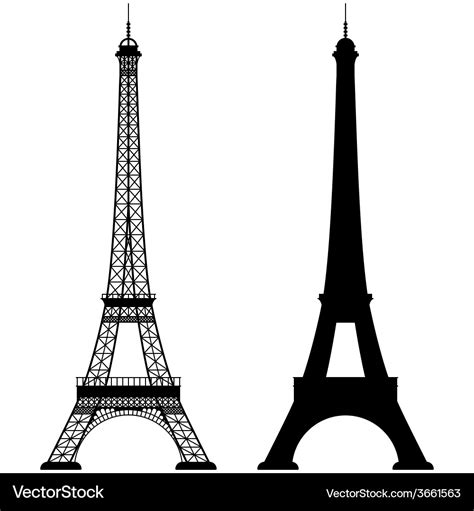 Eiffel Tower Clipart Vectors